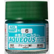 Mr Hobby - Gunze H-006 - Aqueous Hobby Colors (10 ml) Green