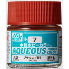 Mr Hobby - Gunze H-007 - Aqueous Hobby Colors (10 ml) Brown