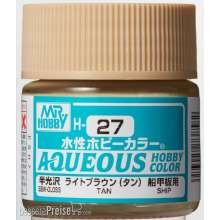 Mr Hobby - Gunze H-027 - Aqueous Hobby Colors (10 ml) Tan