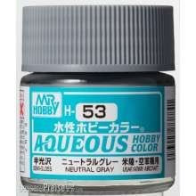 Mr Hobby - Gunze H-053 - Aqueous Hobby Colors (10 ml) Neutral Gray