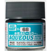 Mr Hobby - Gunze H-068 - Aqueous Hobby Colors (10 ml) RLM74 Dark Gray