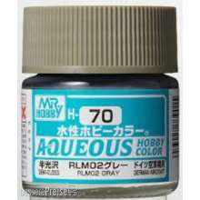 Mr Hobby - Gunze H-070 - Aqueous Hobby Colors (10 ml) RLM02 Gray