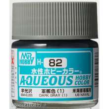 Mr Hobby - Gunze H-082 - Aqueous Hobby Colors (10 ml) Dark Gray (1)