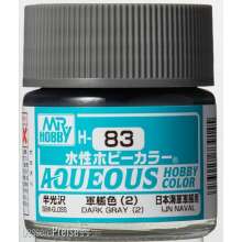 Mr Hobby - Gunze H-083 - Aqueous Hobby Colors (10 ml) Dark Gray (2)