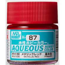 Mr Hobby - Gunze H-087 - Aqueous Hobby Colors (10 ml) Metallic Red