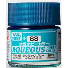 Mr Hobby - Gunze H-088 - Aqueous Hobby Colors (10 ml) Metallic Blue