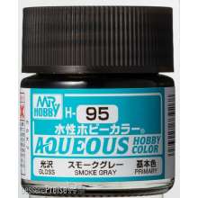 Mr Hobby - Gunze H-095 - Aqueous Hobby Colors (10 ml) Smoke Gray