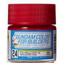 Mr Hobby - Gunze UG-24 - Gundam Color For Builders (10ml) TRANS-AM RED PEARL