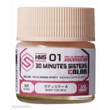 Mr Hobby - Gunze HMS-01 - Mr Hobby -Gunze Aqueous Hobby Colors (10 ml) 30 MINUTES SISTERS Body Color A