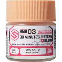 Mr Hobby - Gunze HMS-03 - Mr Hobby -Gunze Aqueous Hobby Colors (10 ml) 30 MINUTES SISTERS Body Color C