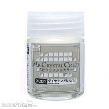 Mr Hobby - Gunze XC-01 - Mr. Crystal Color (18ml) Diamond Silver