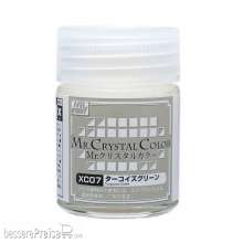 Mr Hobby - Gunze XC-07 - Mr. Crystal Color (18ml) Turquoise Green