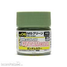 Mr Hobby - Gunze UG-06 - Gundam Color (10ml) MS Green