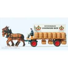 Preiser 30462 - HO Bierwagen Landwehrbräu