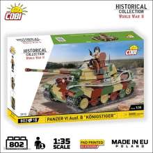 Cobi 3113 - 802 PCS HC WWII // PANZER VI AUSF. KONINGSTER