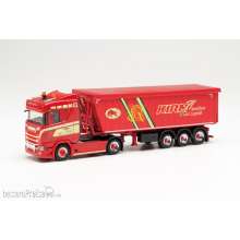 Herpa 314732 - Scania CS 20 HD Stöffelliner-Sattelzug ´Hans Kirn Transporte´