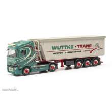 Herpa 317610 - Renault T facelift Stöffelliner-Sattelzug ´Wuttke-Trans´ (Bayern/Burgkunstadt)