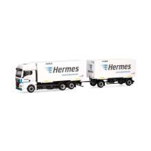 Herpa 317658 - MAN TGX GX Wechselkoffer-Hängerzug ´Hermes´