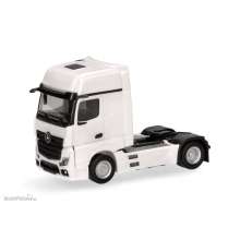 Herpa 317948 - Mercedes-Benz Actros L Gigaspace Solozugmaschine 2achs, weiß