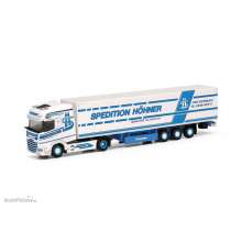 Herpa 318167 - DAF XG+ Koffer-Sattelzug ´Spedition Höhner´