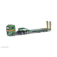 Herpa 318273 - MAN TGX GM Allrounder Tiefladesattelzug ´Max Wild´