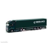 Herpa 318280 - Volvo FH 16 GL XL 2020 Kühlkoffer-Sattelzug ´GESUKO´