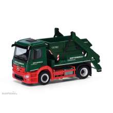 Herpa 318419 - Mercedes-Benz Actros S Absetzkipper AK12 ´Knettenbrech & Gurdulic´