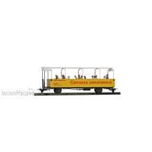 Bemo 3280114 - RhB B2 2101 Aussichtswagen mit Preiser Figuren