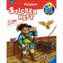 Ravensburger 329410 - Wieso? Weshalb? Warum? Stickerheft: Piraten