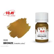 ICM 1020 - METALLIC COLORS Bronze bottle 12 ml