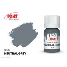 ICM 1036 - GREY Neutral Grey bottle 12 ml