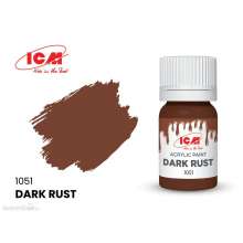 ICM 1051 - BROWN Dark Rust bottle 12 ml