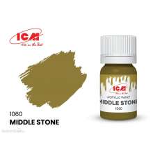 ICM 1060 - BROWN Middle Stone bottle 12 ml