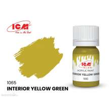 ICM 1065 - GREEN Interior Yellow Green bottle 12 ml