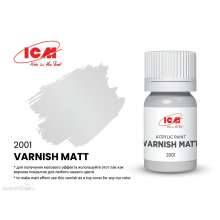 ICM 2001 - VARNISHES Varnish Matt bottle 12 ml