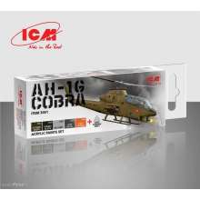 ICM 3001 - Acrylic paint set for Cobra AH-1G 6 12 ml