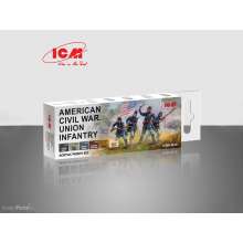 ICM 3013 - Acrylic Paint Set for American Civil War 6 12 ml