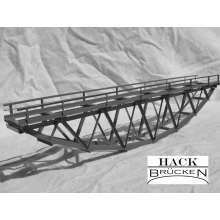 Hack Brücken 33050 - Fischbauchbrücke 29,5 cm, grau - Typ BT28