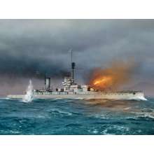 ICM S.014 - 1:700 König WWI German Battleship Full hull and waterline