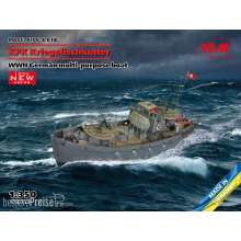 ICM S.018 - 1:350 KFK Kriegsfischkutter, WWII German multi-purpose boat(100% new molds)