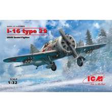 ICM 32003 - 1:32 I-16 type 29, WWII Soviet Fighter