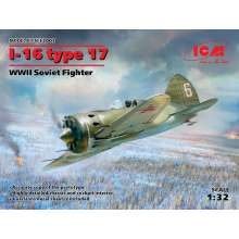 ICM 32005 - 1:32 I-16 type 17, WWII Soviet Fighter