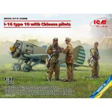 ICM 32008 - 1:32 I-16 type 10 with Chinese pilots