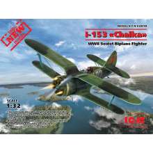 ICM 32010 - 1:32 I-153,WWII Soviet Fighter(100% new molds