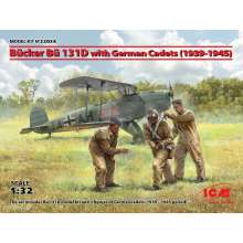 ICM 32034 - 1:32 Bücker Bü 131D w.German Cadets(1939-45) Limited