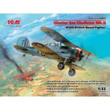 ICM 32042 - 1:32 Gloster Sea Gladiator Mk.II , WWII British Naval Fighter