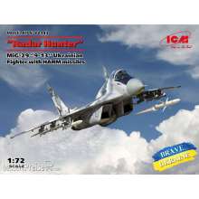 ICM 72143 - 1:72 Radar Hunter MiG-29 ´9-13 Ukrainian Fighter with HARM missiles