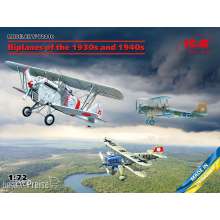 ICM 72210 - 1:72 Biplanes of the 1930s and 1940s