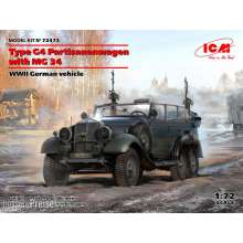 ICM 72473 - 1:72 Type G4 Partisanenwagen with MG 34, WWII German vehicle