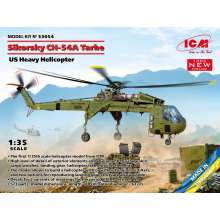 ICM 53054 - 1:35 Sikorsky CH-54A Tarhe, US Heavy Helicopter (100% new molds)